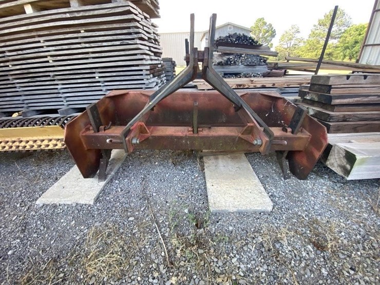 3Point Box Blade 4ft Lot 11, Gilstrap Public Auction, 8/23/2022