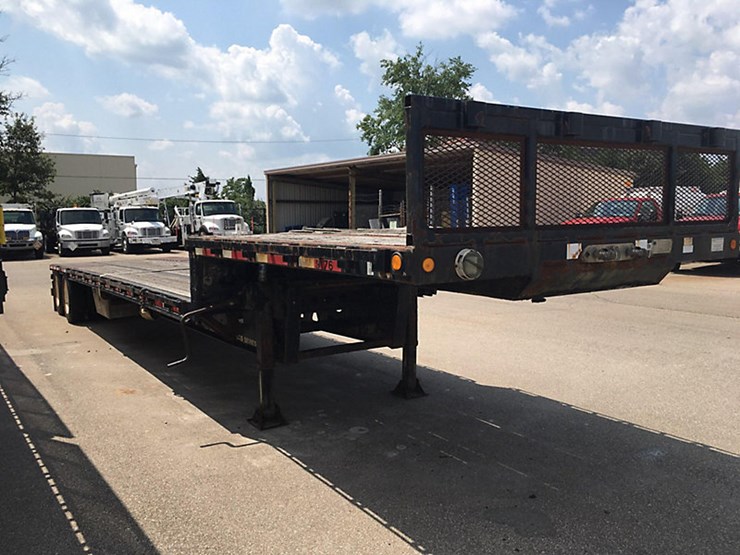 2001 Trail King TK70LCS Lot , Verona, KY Equipment Auction, 9/27/2017, J.J. Kane Auction