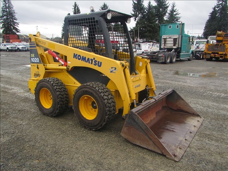 2006 Komatsu SK1020-5N - Lot #, Live Equipment Auction, 2/10/2018
