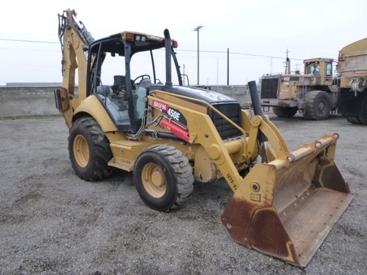 2008 Caterpillar 450E - Lot #2800, Heavy Equipment Auction, 2/10/2018 ...