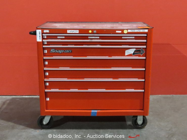 Snap On 7 Drawer Tool Cabinet Shop Equipment Storage Box Key