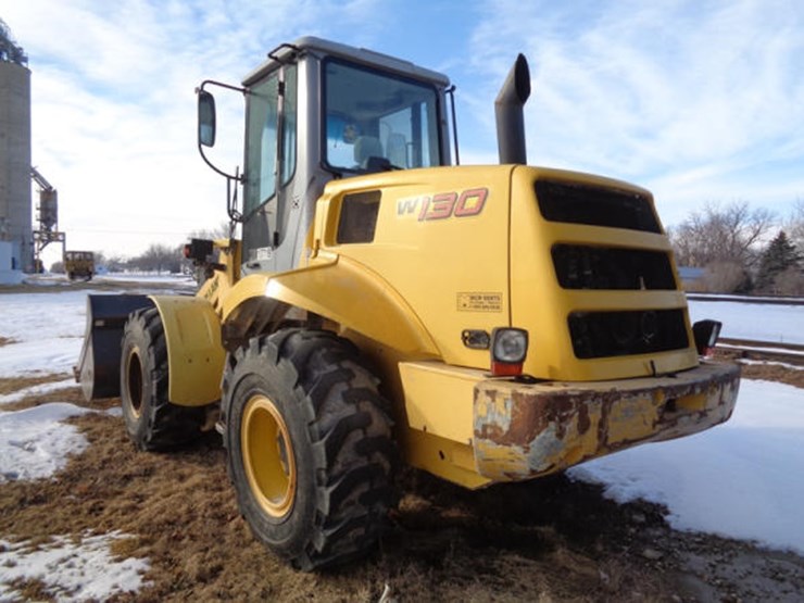 New Holland W130 Lot 200, Online Only Ag Equipment Auction, 3/13