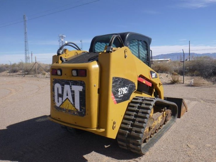 2013 CAT 279C2 Crawler Skid Steer Loader w/ Q/C Bucket, Aux. Hydraulics