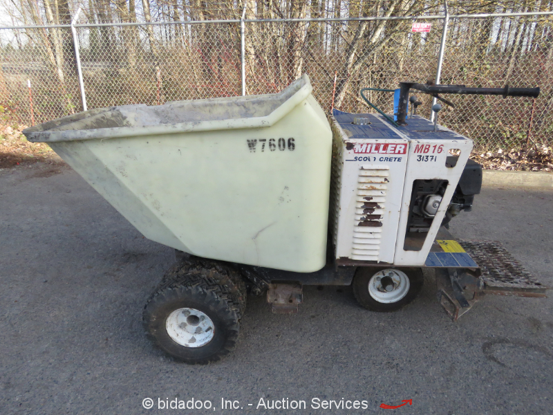 miller mb16 concrete buggy for sale
