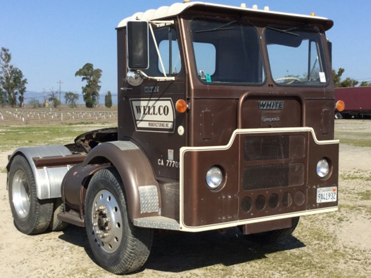 1972 WHITE 2-Axle Cabover Truck, Gas - Lot #269, Online Only ...