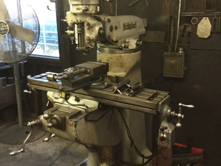 BRIDGEPORT Electric End Mill Lot 217, Online Only Wellco Mfg. Inc