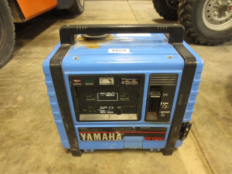 Yamaha EF1000 Lot 2367, Equipment Auction, 4/17/2018, Musser