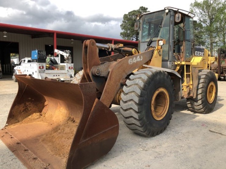 Deere 644J Lot 4002, Auction Time Kilgore TX. Big Trucks Trailers