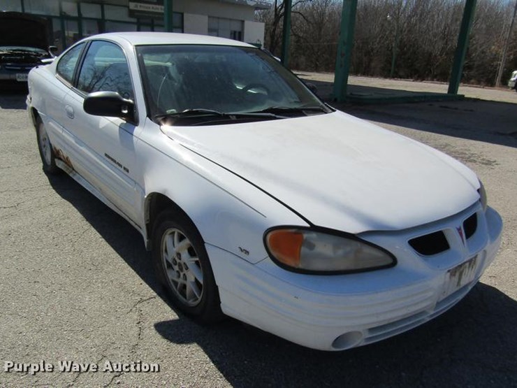 2001 Pontiac Grand Am Lot Dc4457 Online Only Vehicle And