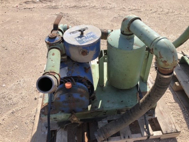 Fruitland Vacuum Pump Model 500 Luf Lot 328, Big Public Auction