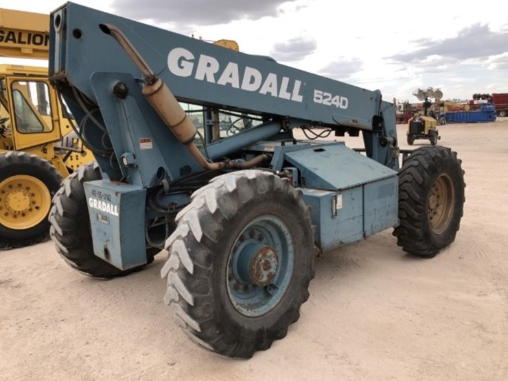 Gradall 524D Lot 278, Big Public Auction Odessa TX, 6/12/2018