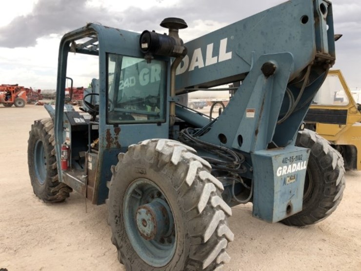 Gradall 524D Lot 278, Big Public Auction Odessa TX, 6/12/2018
