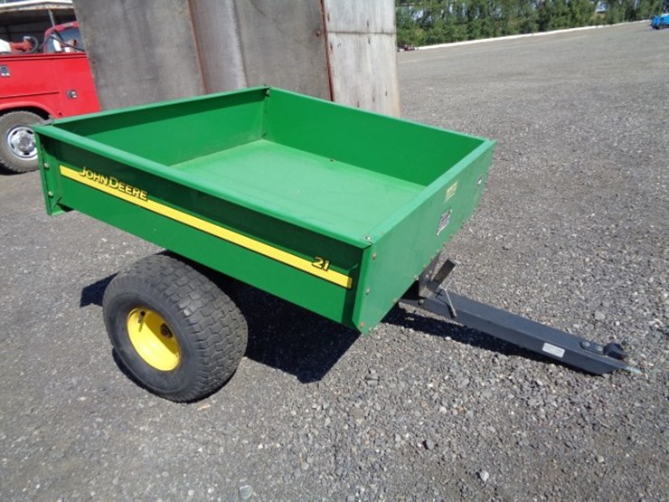 John Deere 21 S/A Lawn Mower Trailer - Lot #5310, Online Only Equipment ...