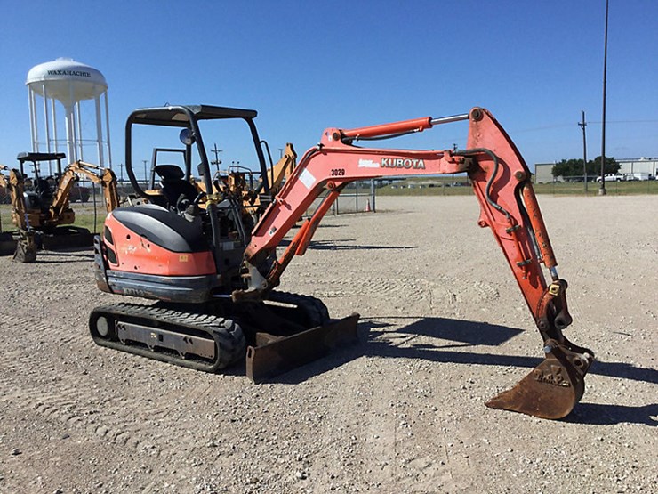 2008 Kubota KX713S Lot 50770, Online Only Equipment Auction, 7/20