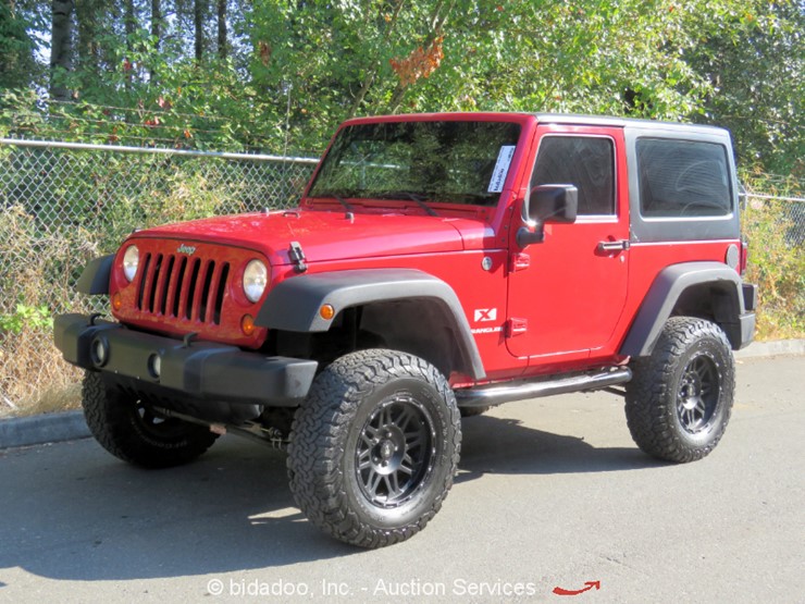 2008 Jeep Wrangler Sport X - Lot #, Online Only Equipment Auction,  10/18/2018, bidadoo - Online Auctions - Auction Resource