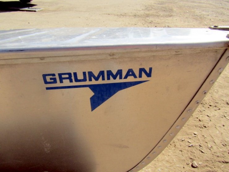Grumman Eagle Aluminum Canoe Lot Z228, Online Only Farm & Equipment