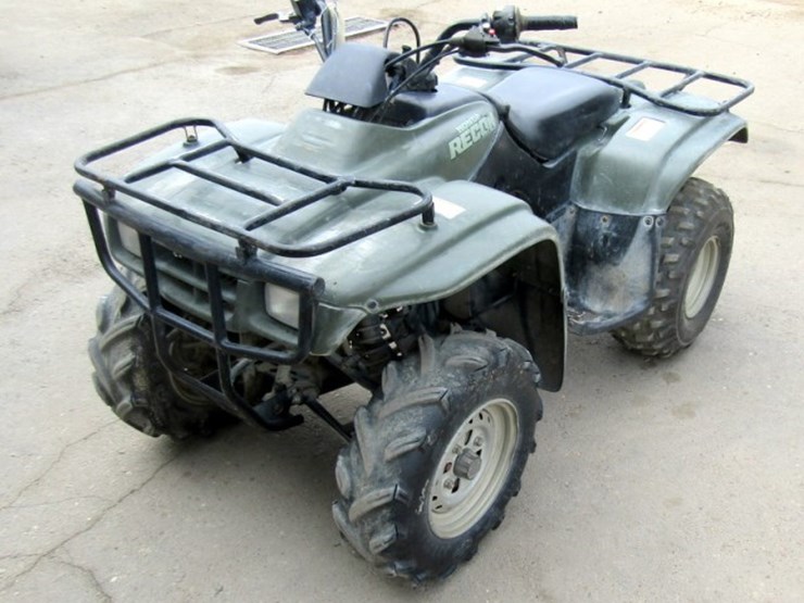 01 Honda Recon Trx250 4 Wheeler Lot Z 512 Online Only Farm Equipment Auction 10 30 18 Pickett Auction Service Auction Resource