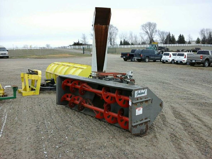Inland DA102 3 Pt Snow Blower Lot 6601, Equipment Auction, 12/8/2018, Wayne Pike Auction
