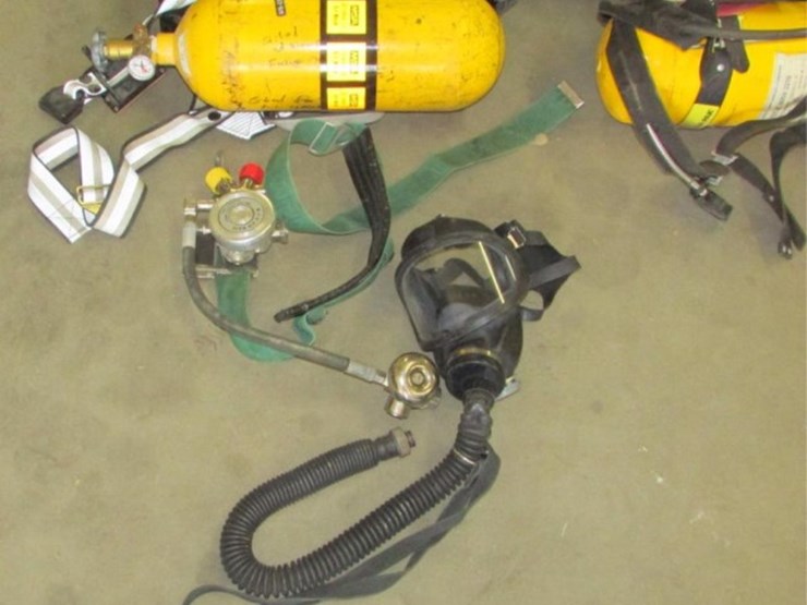 Scott AirPacks (2) Pickett Auction Service Lot X372, Equipment