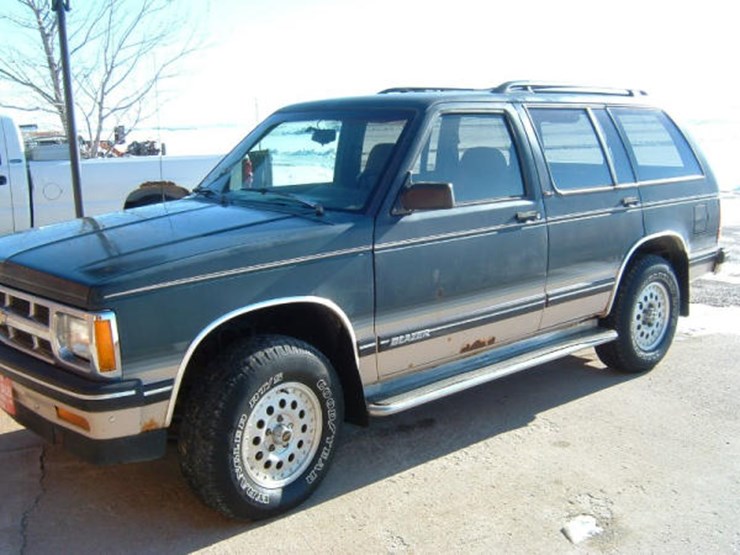 1993 Chevrolet S10 Lot 361 Online Only Farm And