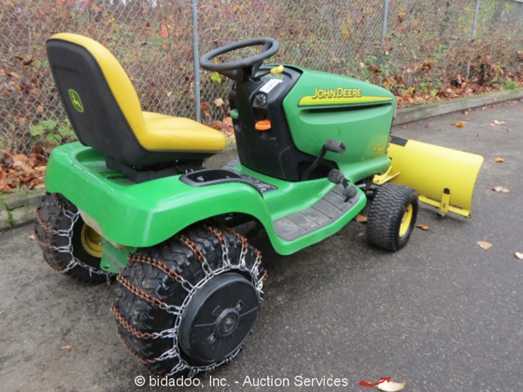2004 John Deere LT160 Lot , Online Only Equipment Auction, 1/10/2019