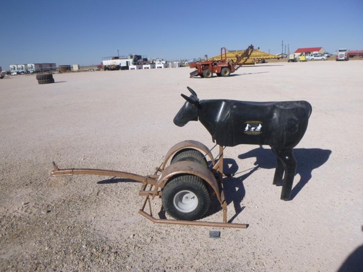 Pull Behind Roping Dummy Lot 192, Equipment Auction, 2/12/2019, Iron