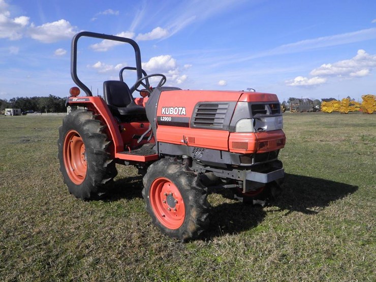 1995 Kubota L2900 Lot 3985, Four Day Equipment Auction, 2/14/2019, Jeff Martin Auctioneers
