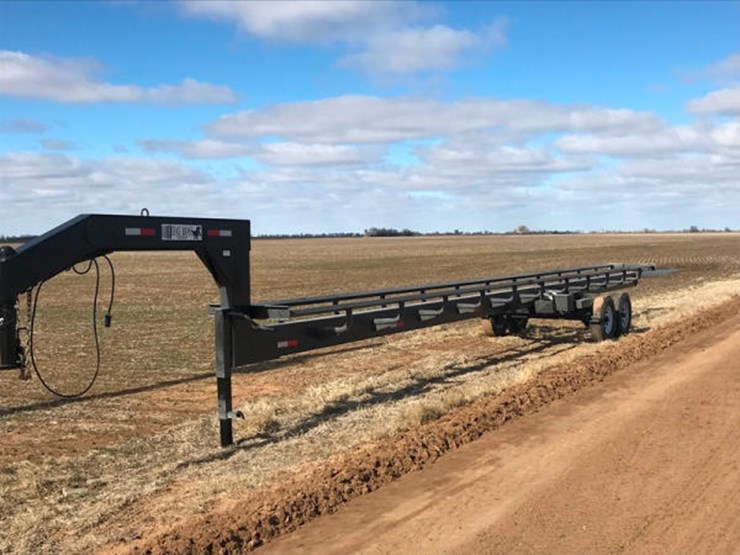 NEW 2019 Hay Boss Hay Bale Trailer Lot 109, Online Only Equipment