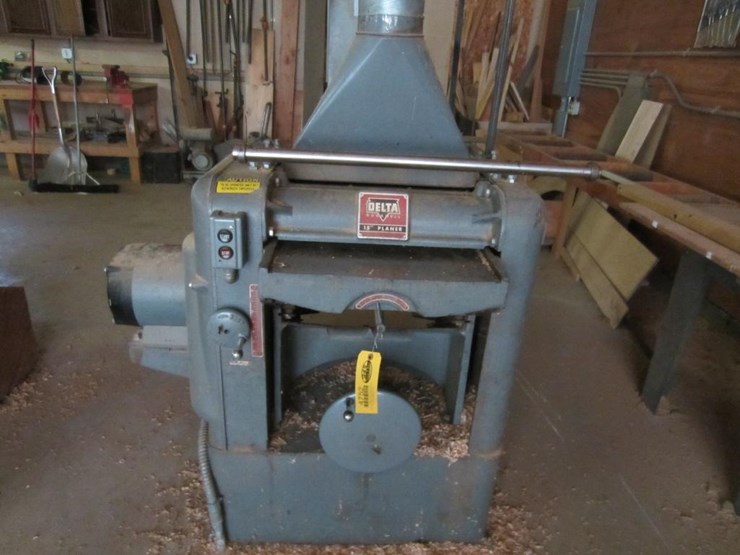 Delta Rockwell 18'' Planer Lot 4752, Online Only Equipment Auction