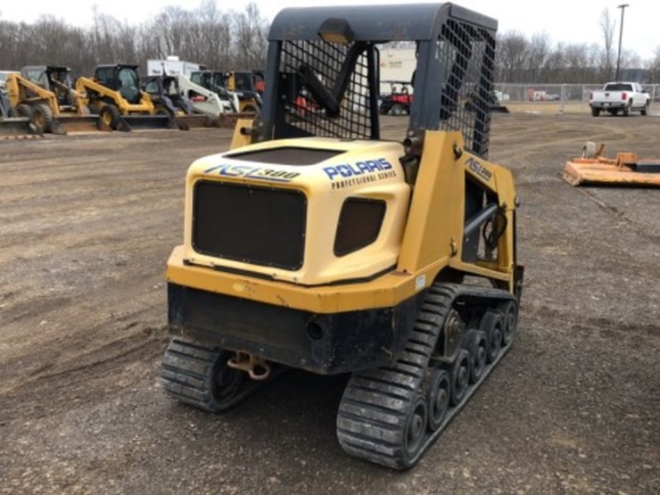 Polaris ASL 300 Trac Skid Loader Lot 646, Equipment Auction, 3/2