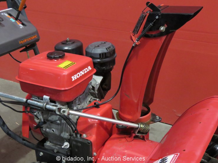 Honda HS828 Lot , Online Only Equipment Auction, 3/14/2019, bidadoo