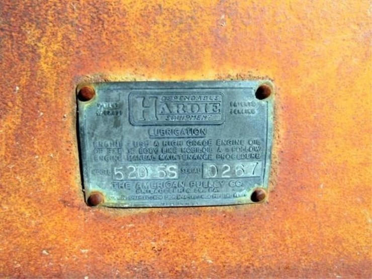 W105 Hardie Orchard Sprayer Lot , Online Only Equipment Auction, 3