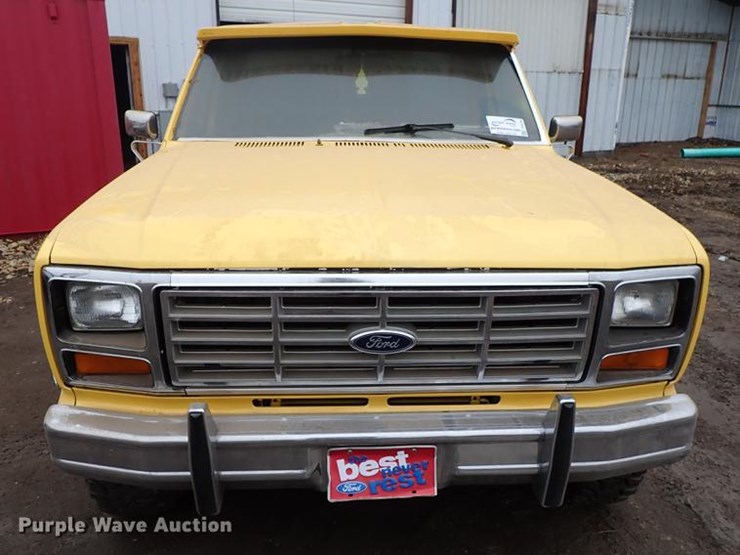 1986 Ford F150 Lot Df8730 Online Only Vehicle And