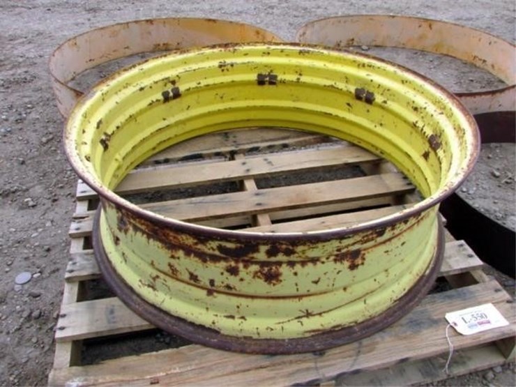 L 550 Firepit Rings Tractor Rims Lot Online Only Ag Equipment