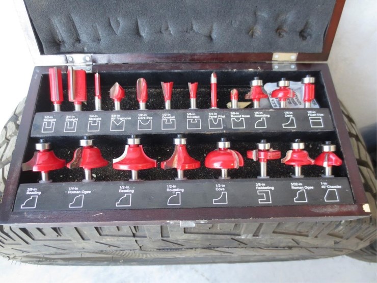 Craftsman 75th Anniversary 20pc. Router Bits Lot 2438, Magic Valley