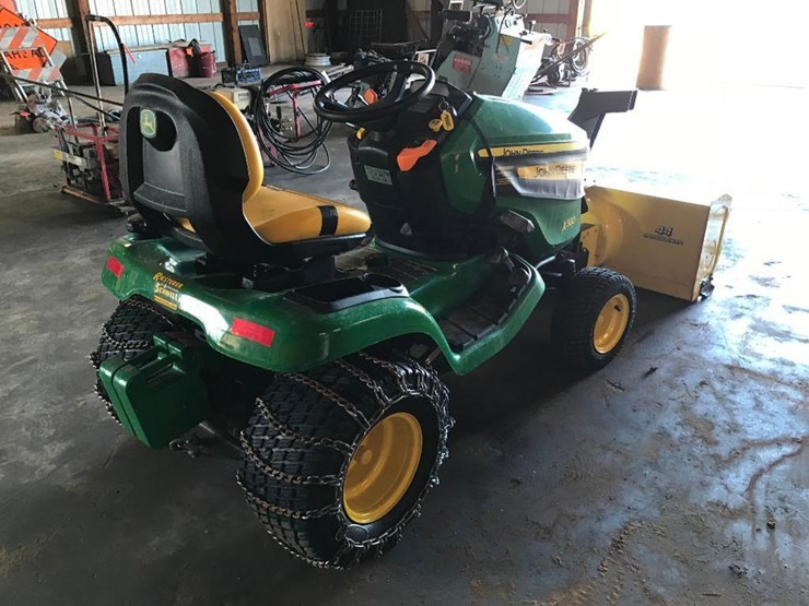 John Deere X380 Lot 348, Quality Concrete & Excavating, Inc