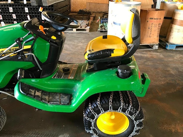 John Deere X380 Lot 348, Quality Concrete & Excavating, Inc