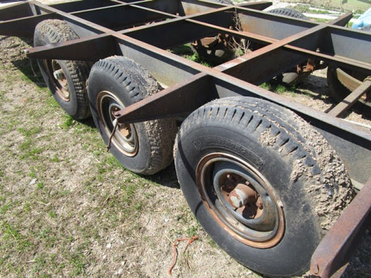 Trailer House Frame (TR7819) Lot 145, Online Only Equipment Auction