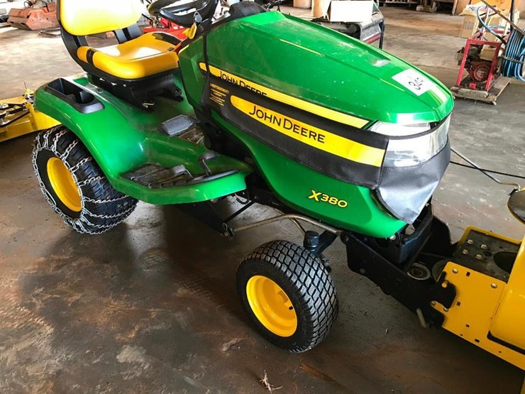 John Deere X380 Lot 348, Quality Concrete & Excavating, Inc