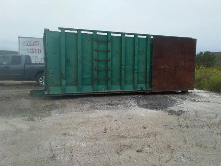 40 Yard Roll Off Box (KMK867) Lot 13, Online Only Equipment Auction
