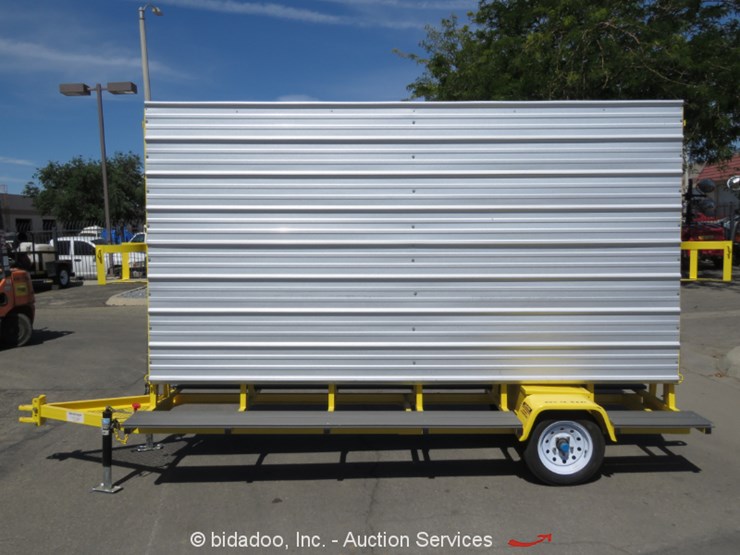 2017 Western Square Shade Trailer Lot , Weekly Online Only Equipment