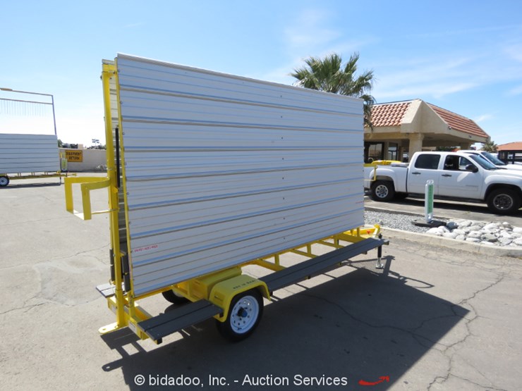 2017 Western Square Shade Trailer Lot , Weekly Online Only Equipment