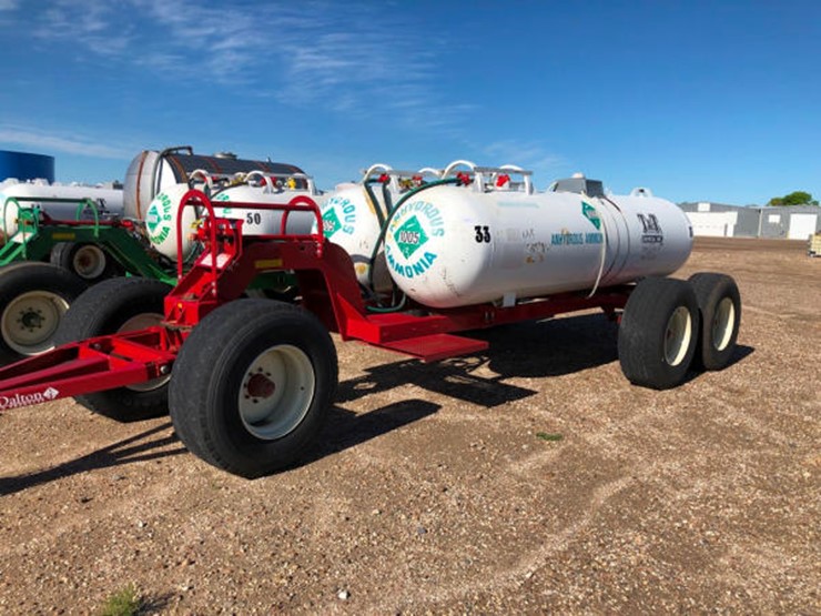 Double NH3 Tanks (NP8405, Tank 33) - Lot #95, Online Only Equipment ...