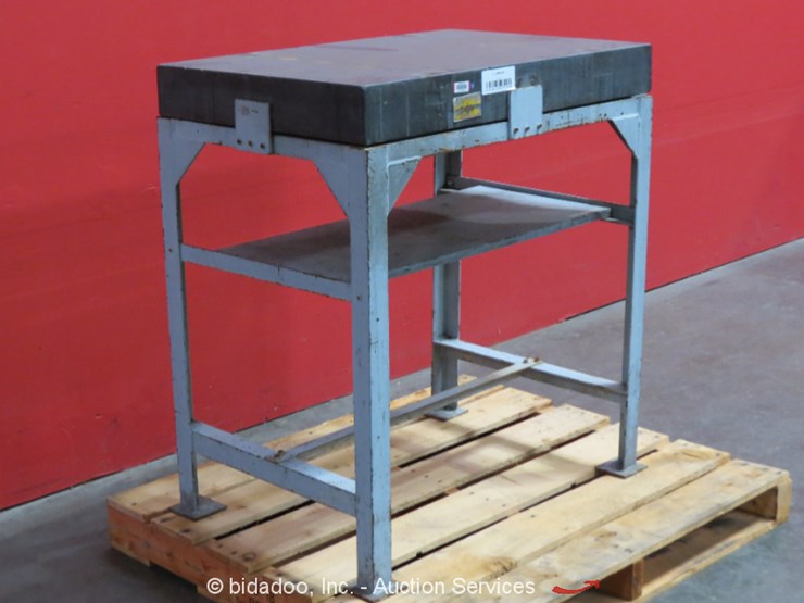 DoALL Granite Surface Plate Lot , Online Only Equipment Auction, 7/18/2019, bidadoo Online