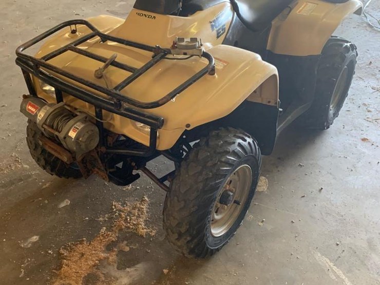Honda Recon Es 250 4 Wheeler Lot 2515 Machinery 2 Market Inc Onsite Live Equipment Transportation Auction 7 18 19 Sac Auctions Auction Resource