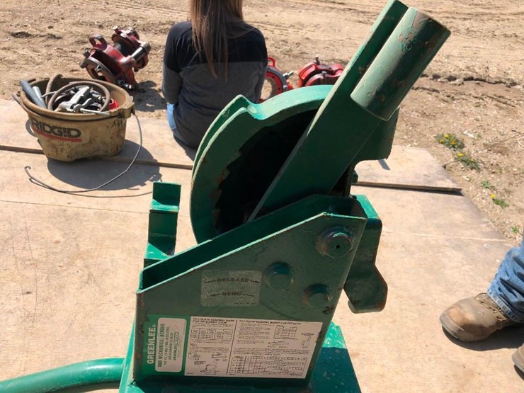 Greenlee 1800 Mechanical Bender Lot 306, Farm Equipment Auction, 7