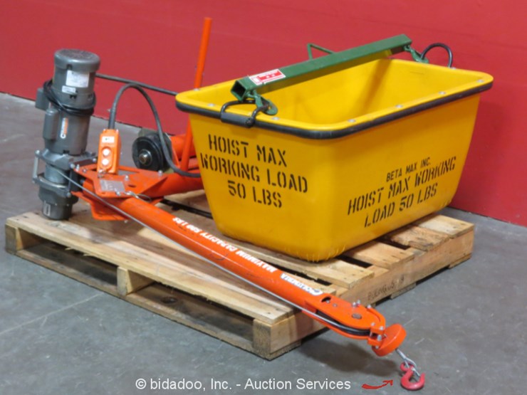 Columbia Winch and Hoist HD9001A34F11 Lot , Online Only Equipment Auction, 8/1/2019