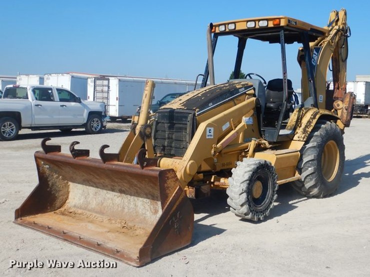 1998 Caterpillar 416C - Lot #DE3999, Online Only Construction Equipment ...