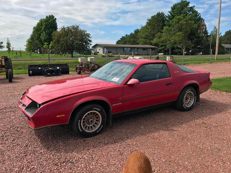 1984 Chevrolet Camaro - Lot #600, 2019 Annual Fall Equipment Auction,  9/6/2019, Wausau Auctioneers - Auction Resource