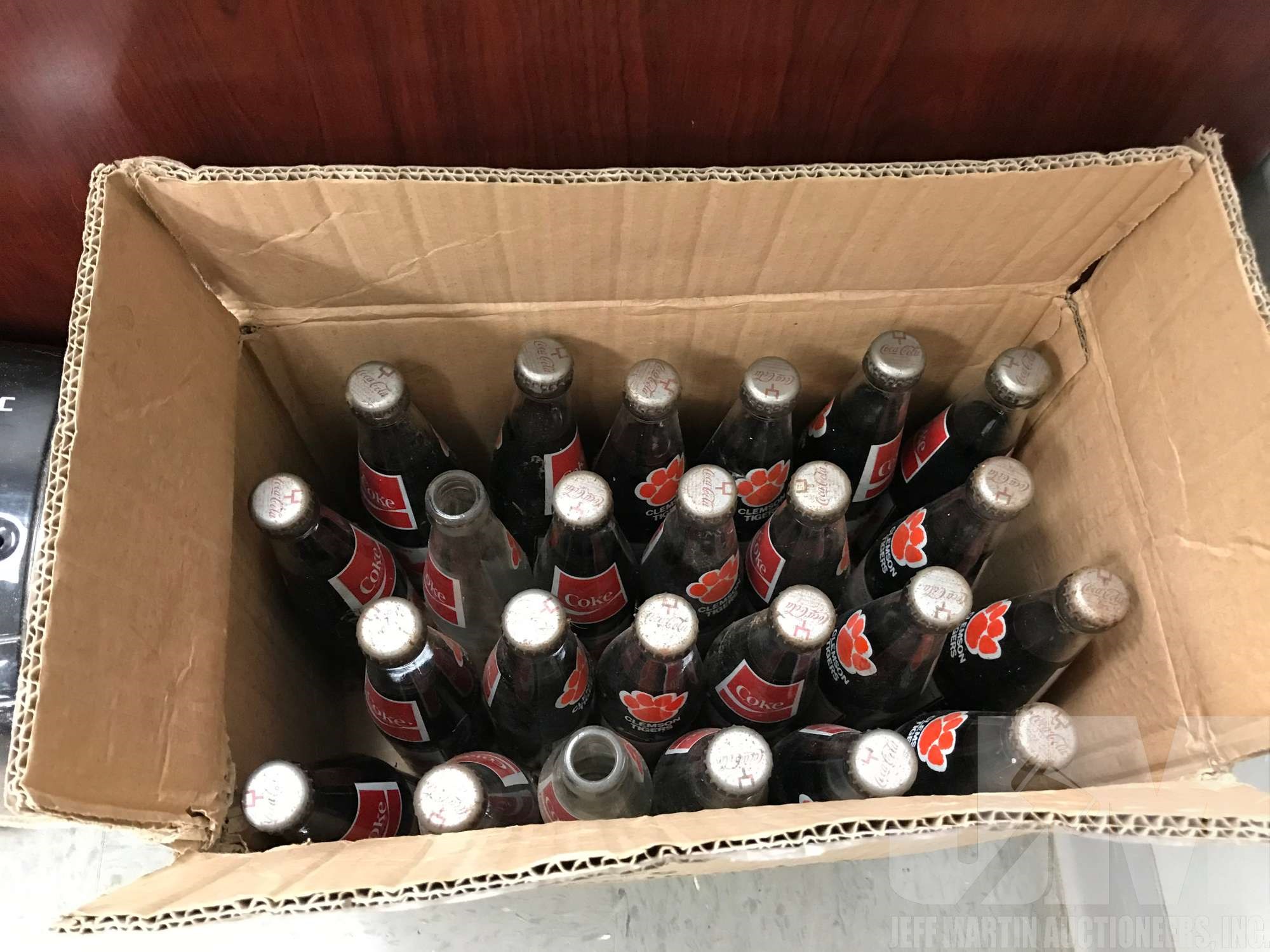 Qty Of Clemson 1981 National Championship Coke Bottles Lot